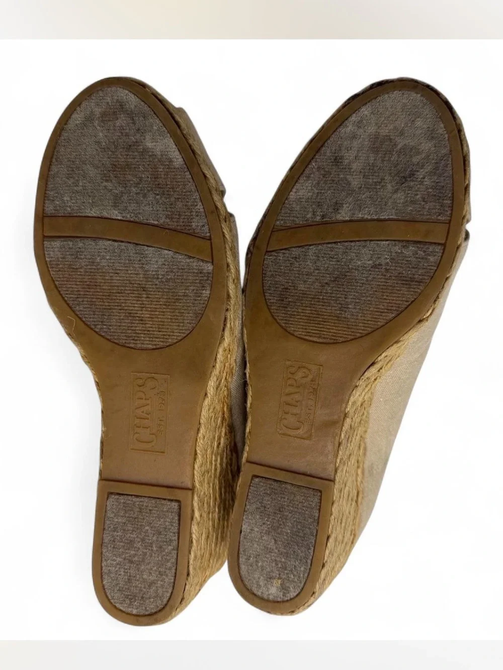 Chaps Dakoda Espadrille Wedge Sandal